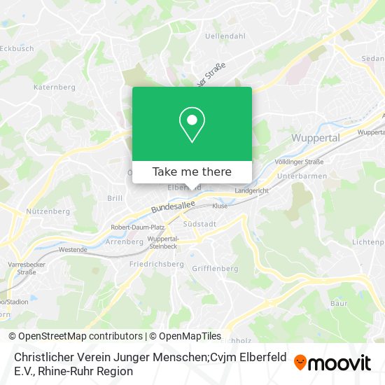 Christlicher Verein Junger Menschen;Cvjm Elberfeld E.V. map