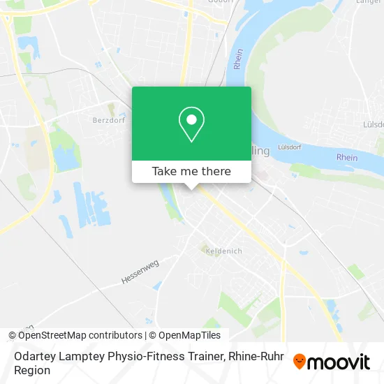 Карта Odartey Lamptey Physio-Fitness Trainer