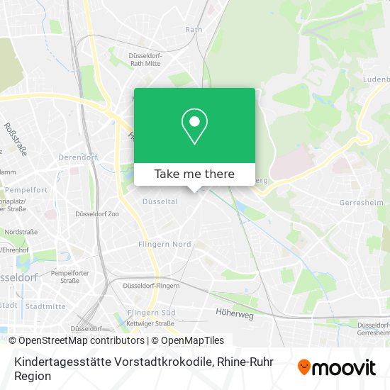 Kindertagesstätte Vorstadtkrokodile map