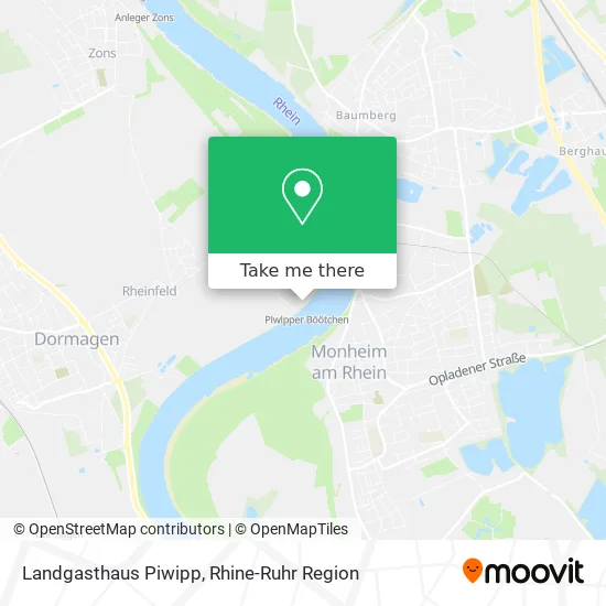 Landgasthaus Piwipp map