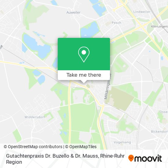 Gutachtenpraxis Dr. Buzello & Dr. Mauss map