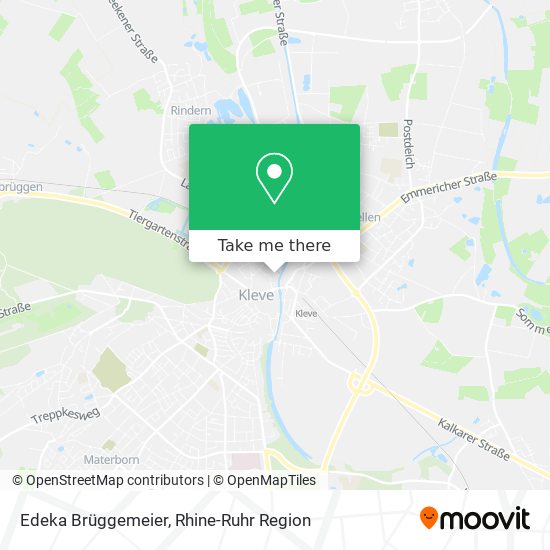 Edeka Brüggemeier map