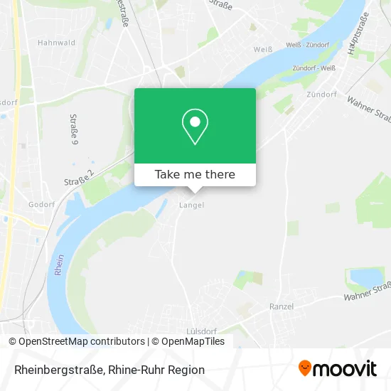 Карта Rheinbergstraße