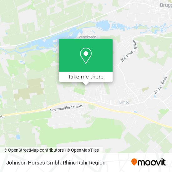 Johnson Horses Gmbh map