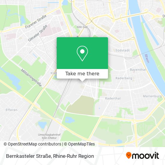 Bernkasteler Straße map