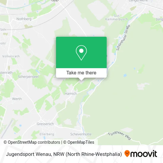 Карта Jugendsport Wenau