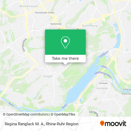 Карта Regina Ranglack M. A.