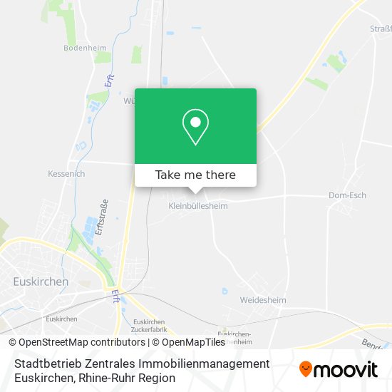 Stadtbetrieb Zentrales Immobilienmanagement Euskirchen map