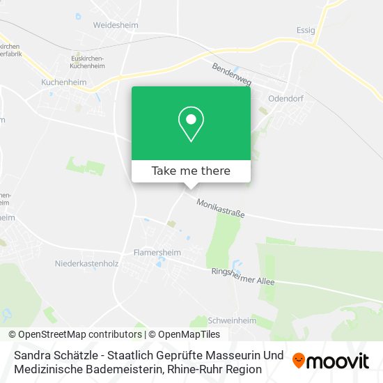 Sandra Schätzle - Staatlich Geprüfte Masseurin Und Medizinische Bademeisterin map