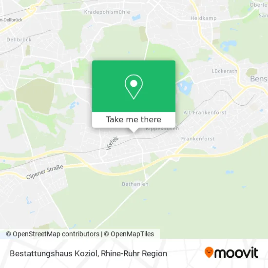 Карта Bestattungshaus Koziol