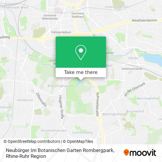 Neubürger Im Botanischen Garten Rombergpark map