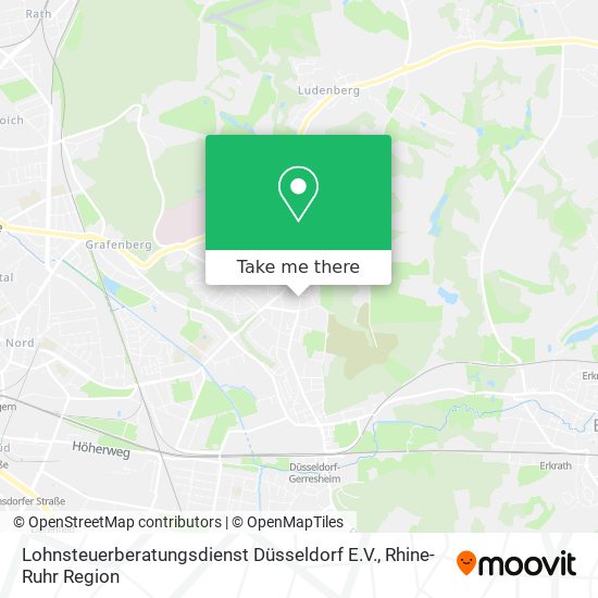 Карта Lohnsteuerberatungsdienst Düsseldorf E.V.