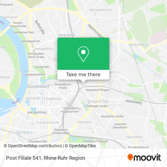 Карта Post Filiale 541