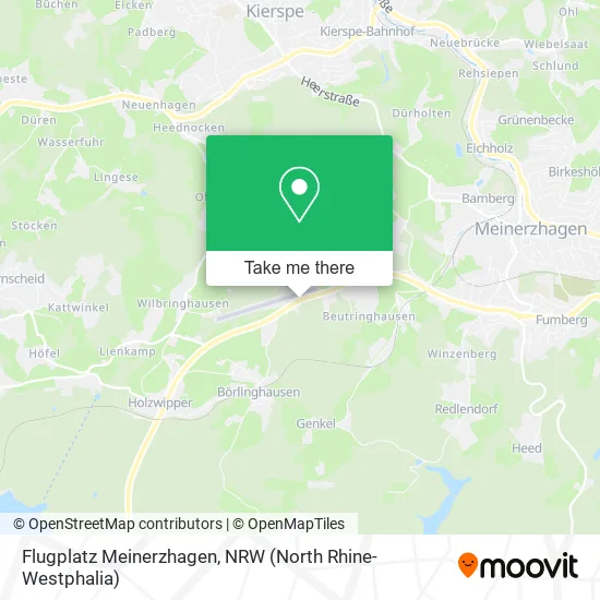 Карта Flugplatz Meinerzhagen