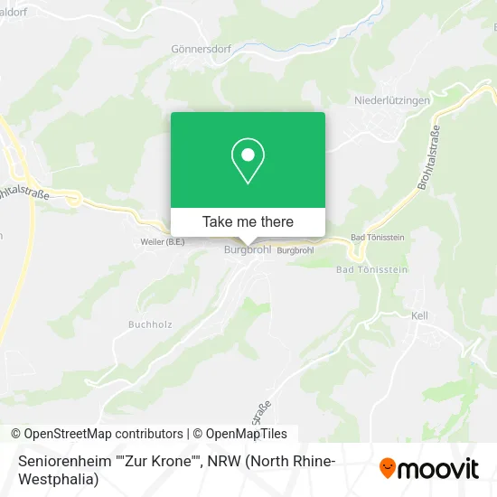 Карта Seniorenheim ""Zur Krone""