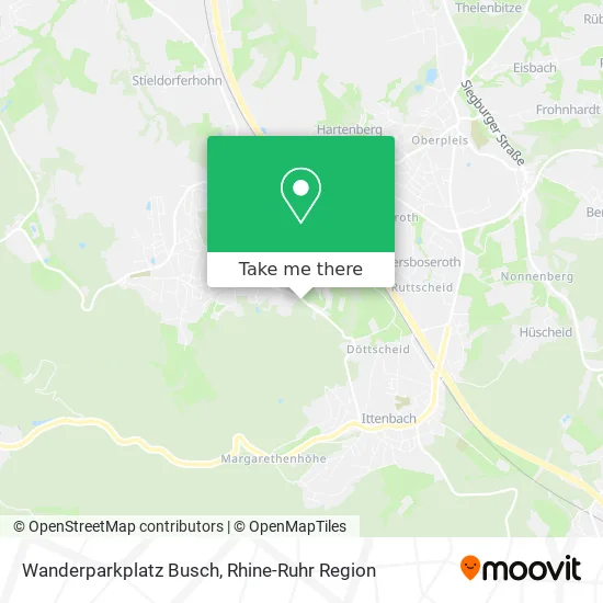 Карта Wanderparkplatz Busch