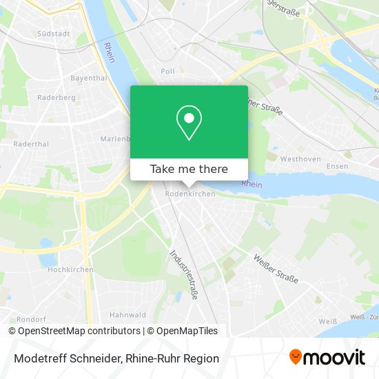 Modetreff Schneider map