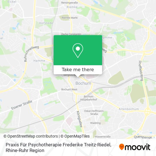 Praxis Für Psychotherapie Frederike Treitz-Riedel map