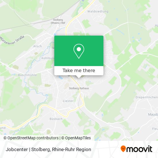 Jobcenter | Stolberg map