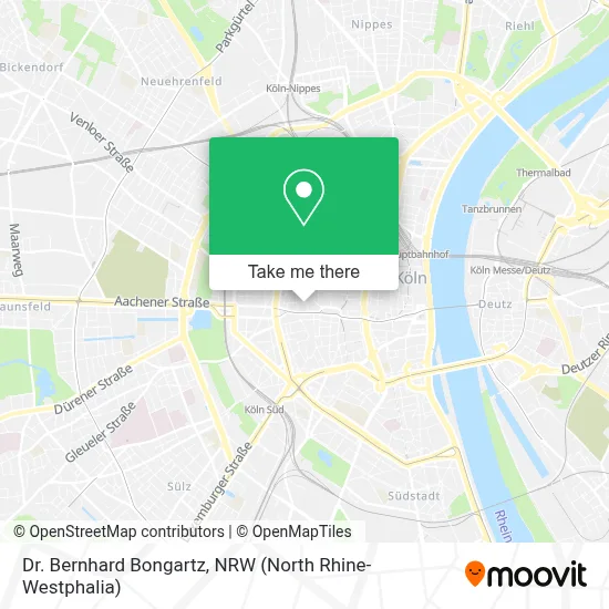 Dr. Bernhard Bongartz map