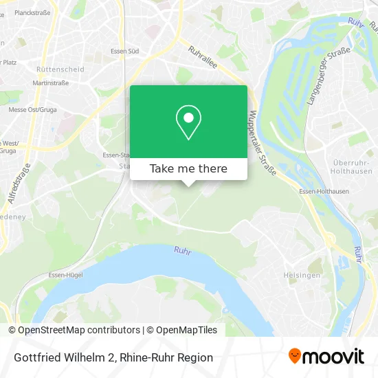 Карта Gottfried Wilhelm 2