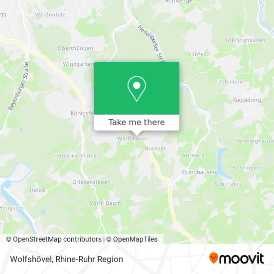 Карта Wolfshövel