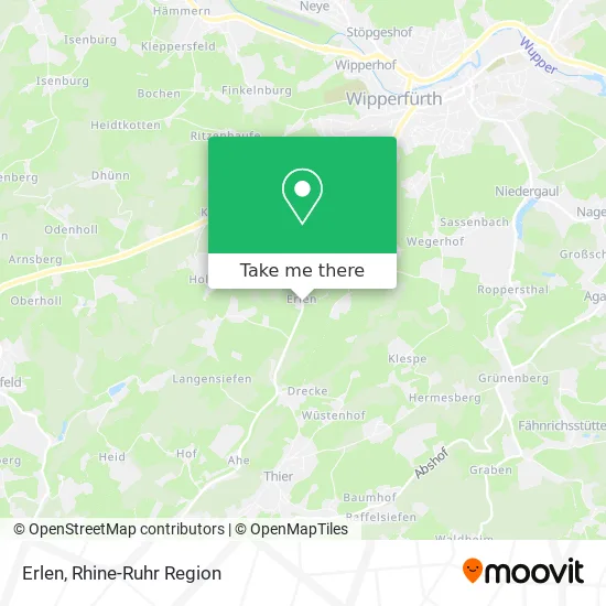 Карта Erlen