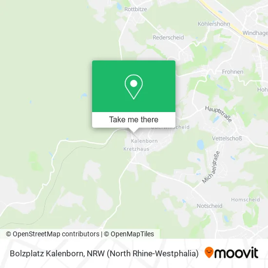 Bolzplatz Kalenborn map