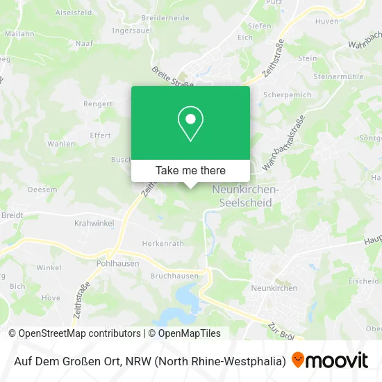 Карта Auf Dem Großen Ort