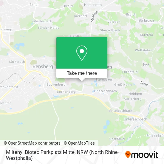 Miltenyi Biotec Parkplatz Mitte map