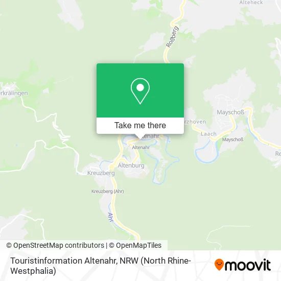 Карта Touristinformation Altenahr