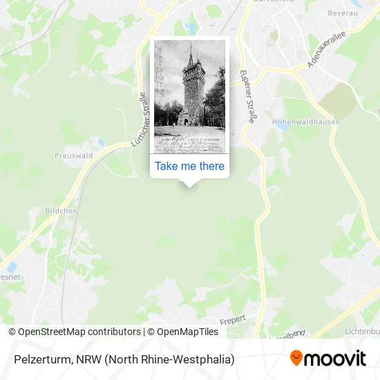 Карта Pelzerturm