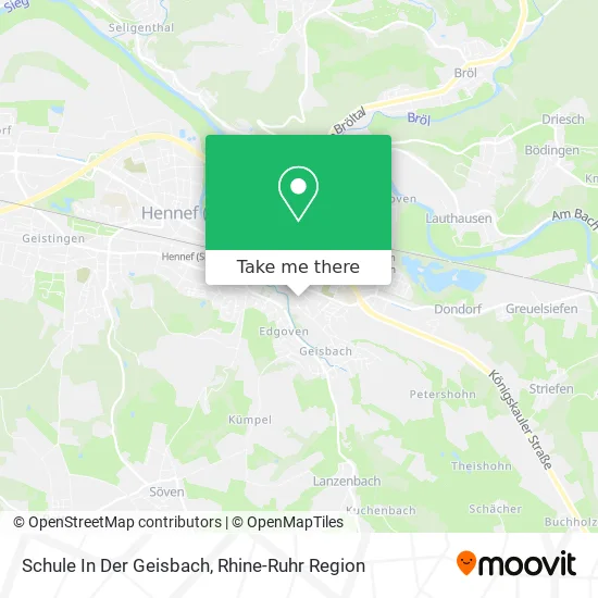 Карта Schule In Der Geisbach