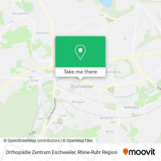 Orthopädie Zentrum Eschweiler map