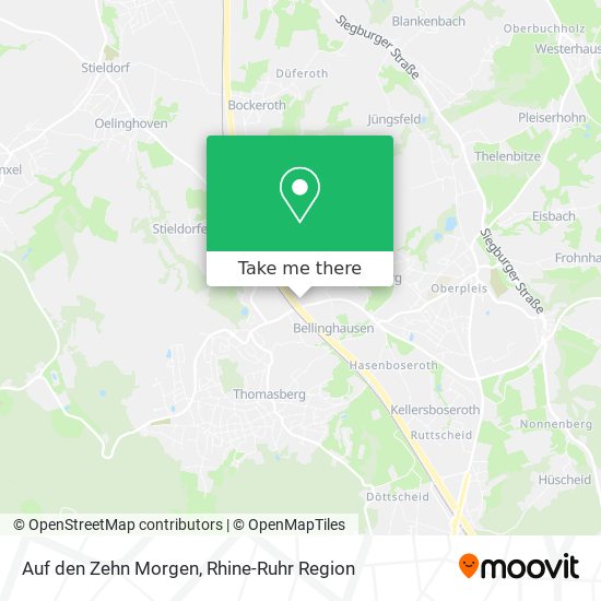 Auf den Zehn Morgen map