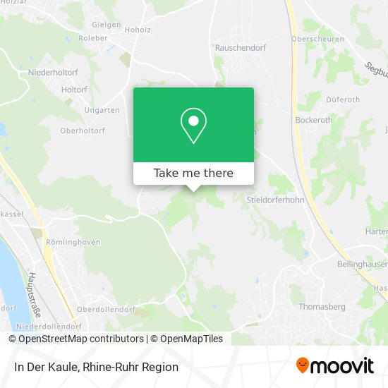 In Der Kaule map