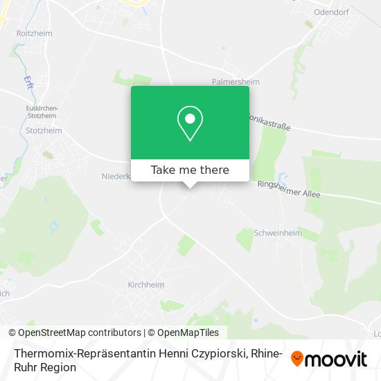 Thermomix-Repräsentantin Henni Czypiorski map