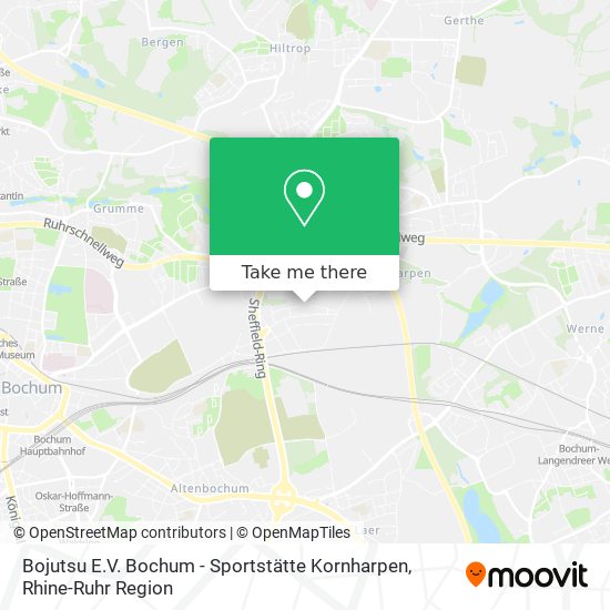 Bojutsu E.V. Bochum - Sportstätte Kornharpen map