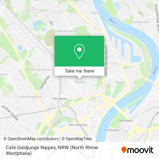 Карта Café Goldjunge Nippes