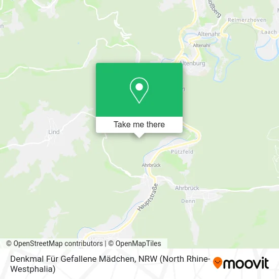 Карта Denkmal Für Gefallene Mädchen