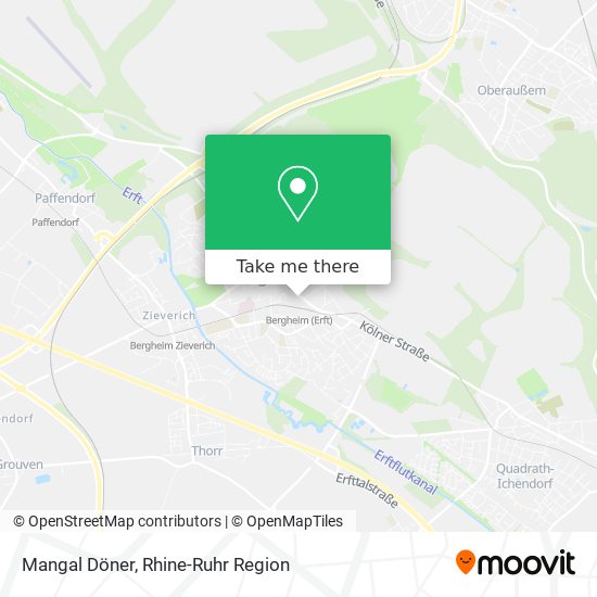 Mangal Döner map