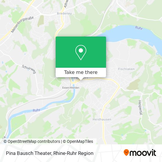 Pina Bausch Theater map