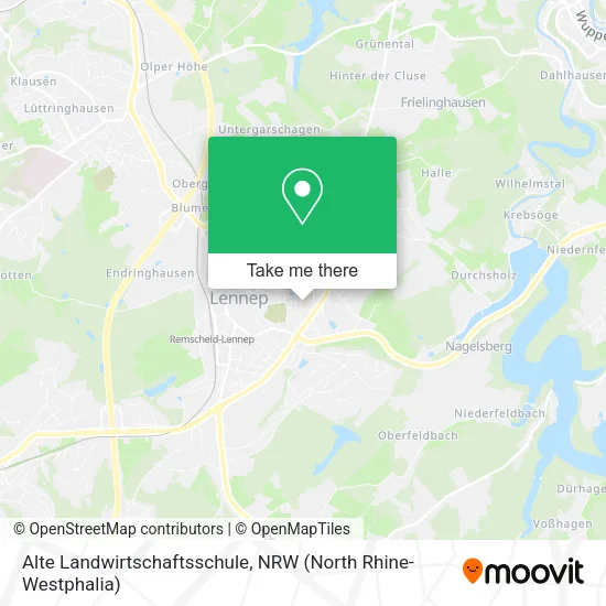 Карта Alte Landwirtschaftsschule