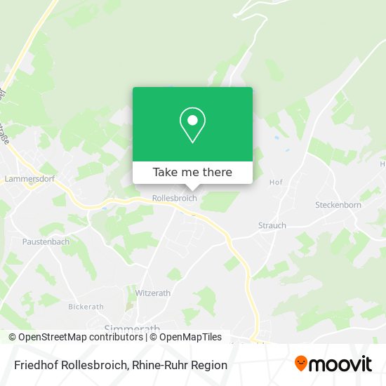Friedhof Rollesbroich map