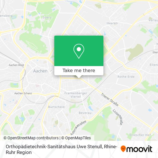 Orthopädietechnik-Sanitätshaus Uwe Stenull map