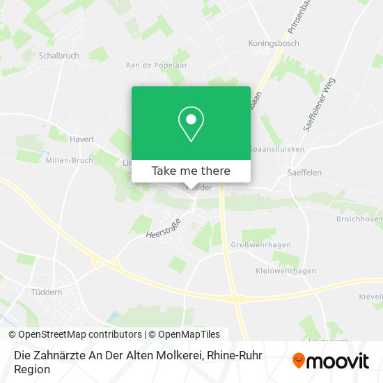 Die Zahnärzte An Der Alten Molkerei map