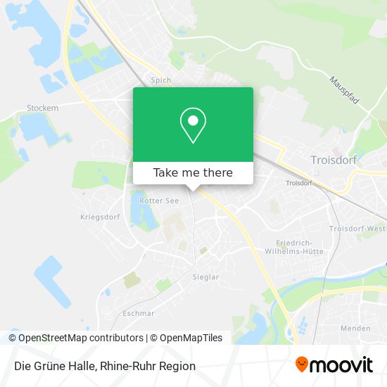 Die Grüne Halle map