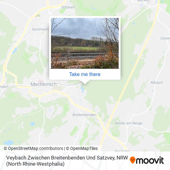Veybach Zwischen Breitenbenden Und Satzvey map