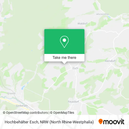 Карта Hochbehälter Esch