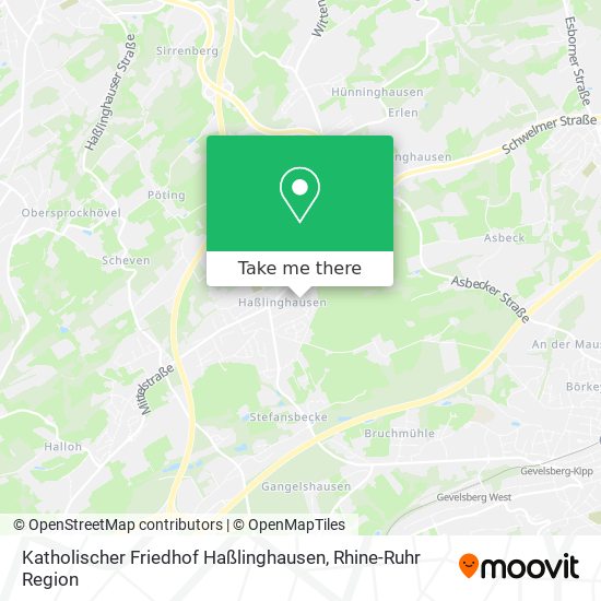 Карта Katholischer Friedhof Haßlinghausen